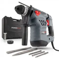 Powerplus POWE10081 Martillo Percutor 1600W con 5 Accesorios