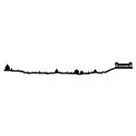 Skyline The Line Rome 50 cm negro