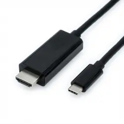 Value Cable USB-C 3.1 a HDMI 4K 60hz Macho/Macho 1m Negro