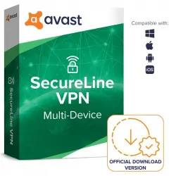 Avast SecureLine VPN 5 Dispositivos 1 Año Descarga Digital