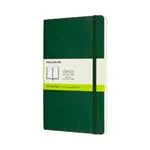 Cuaderno Moleskine Classic large liso tapa blanda verde mirto