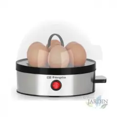 Cuece Huevos Orbegozo. Potencia 350w. Capacidad Para 7 Huevos. Fácil De Usar Y Limpiar.