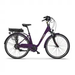 Ecobike Trafik Violet 10.4ah Bicicleta Eléctrica De Ciudad
