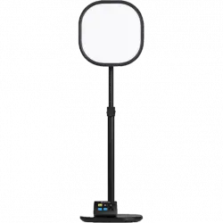Foco - Elgato Key Light Air, LED, 1400 lúmenes, 25 W, WiFi, Ajustable, 550g, Negro