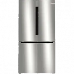 Frigorífico americano - Bosch KFN96APEA, No Frost, 183 cm, 605 l, Capacidad XXL, Cajón BigBox, Inox