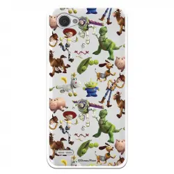Funda Oficial Disney Toy Story Siluetas Transparente - Toy Story Para Lg Q6
