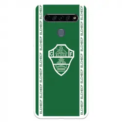 Funda Para Lg K61 Del Elche Cf Escudo Fondo Verde Escudo Fondo Verde - Licencia Oficial Elche Cf