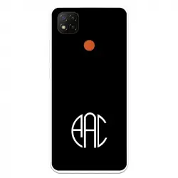 Funda Para Xiaomi Redmi 9c Del Académica De Coimbra Iniciales - Licencia Oficial Académica De Coimbra