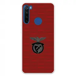 Funda Para Xiaomi Redmi Note 8t Del Escudo Fondo Granate - Licencia Oficial Benfica