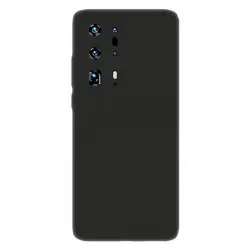 Icoveri Funda Soft Matte Negra para Huawei P40 Pro Plus