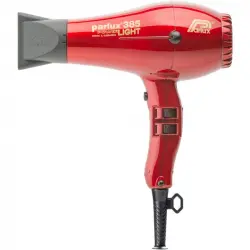 Parlux Hair Dryer 385 Powerlight Ionic & Ceramic Secador de Pelo Red