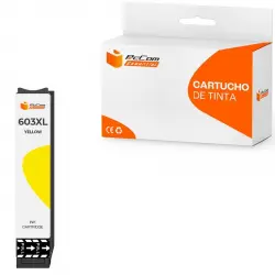 Pccom Essential Epson 603XL Cartucho Tinta Compatible Amarillo