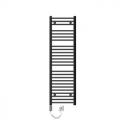 Radiador De Baño Sahara Con Elemento 900w 400x1500 Mm Antracita