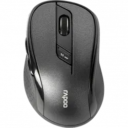 Ratón inalámbrico - Rapoo M500 Silent, Inalámbrico, Bluetooth, 1600 PPP, Negro