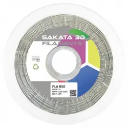 Sakata 3D Bobina de Filamento PLA 850 1.75mm Plata 1Kg