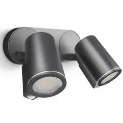 Steinel Spot Duo Sensor Connect Foco de Exterior con Sensor de Movimiento 15W Negro