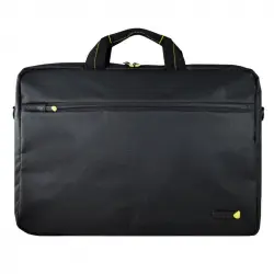 Techair Essential Maletín Negro para Portátil hasta 15.6"