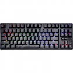 Vertux VertuPro-80 Teclado Mecánico Gaming Inalámbrico RGB TKL Switch Azul Layout Inglés
