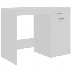 VidaXL Escritorio de Aglomerado 100x50x76cm Blanco