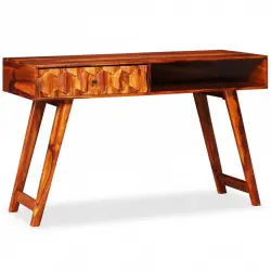 VidaXL Escritorio de Madera Maciza de Sheesham 118x50x76cm