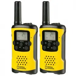 Walkie-talkies De 6 Km Alcance Y Manos Libres National Geographic