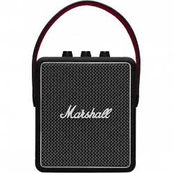 Altavoz inalámbrico - Marshall Stockwell II, 20W, Bluetooth, Autonomía de 20h, IPX4, Negro
