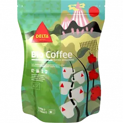 Café molido - Delta 5012052, Arábica y robusta, Intensidad 7, Ecológico