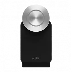Cerradura electrónica - Nuki Smart Lock Pro(4.ª generación), Wifi, Con batería, Amazon Alexa, Google Home o Apple, Negro