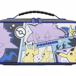 Funda - HORI Cargo Pouch Compact (Pikachu, Gengar y Mimikyu), Para Nintendo Switch, Multicolor