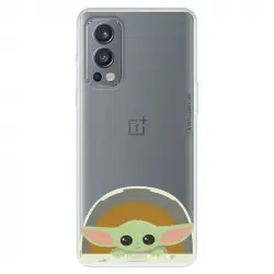 Funda Para Oneplus Nord Ce 2 Oficial De Star Wars Baby Yoda Sonrisas - The Mandalorian
