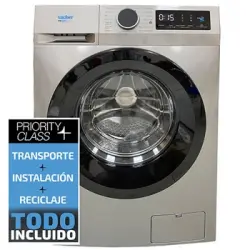 Lavadora Carga Frontal Sauber Serie 5-7140i 7 Kg 1400 Rpm B Inox