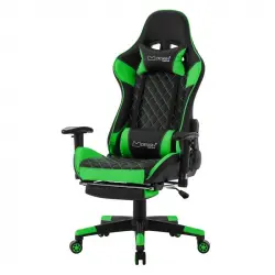 ML-Design Silla Gaming Negra-Verde