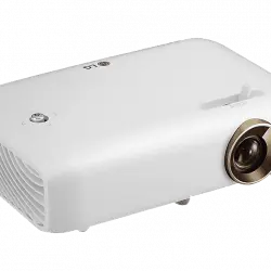 Proyector - LG PH510PG, 550 lúmenes, HD, HDMI, VGA, USB, 34 dB, Blanco