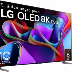 TV OLED 77" - LG OLED77Z39LA, 8K, Inteligente α9 8K Gen6, Smart TV, DVB-T2 (H.265), Negro
