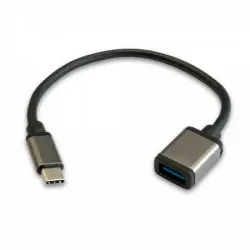 3Go C136 Cable OTG USB-A a USB-C Hembra/Macho 20cm
