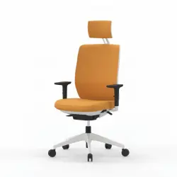 Actiu Trim Silla de Oficina Profesional Amarillo/Blanco