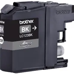 Brother LC123BK - Cartucho de impresión Alto rendimiento 1 x negro 600 páginas blíster