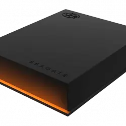 Disco duro externo 5 TB - Seagate Firecuda Gaming STKL5000400, USB 3.2, HDD, Negro