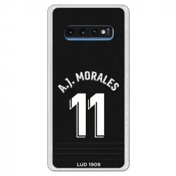 Funda Oficial Levante Unión Deportiva A.j.morales 2a Equipación Ss18 Para Samsung Galaxy S10 Plus