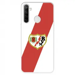 Funda Para Realme 6i Del Rayo Vallecano Escudo - Licencia Oficial Rayo Vallecano