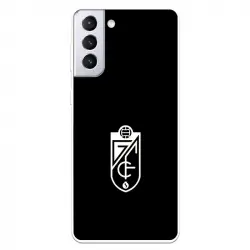 Funda Para Samsung Galaxy S21 Plus Del Granada Cf Escudo Fondo Negro Escudo Fondo Negro - Licencia Oficial Granada Cf