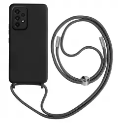 Funda Semirrígida Con Collar Samsung Galaxy A52, A52s 80cm Negro