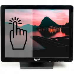 iggual Monitor 15" TFT LCD Táctil a Color para TPV