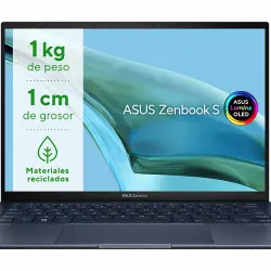 Portátil - ASUS ZenBook S 13 OLED UX5304VA-NQ172W, 13.3" WQXGA+, Intel® Core™ i7-1355U, 16GB RAM, 1TB SSD, Iris® Xe, Windows 11 Home