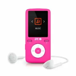 Reproductor Mp4 Spc Pure Sound Colour 2 Reproductor Mp3/mp4 Rosado 8488p