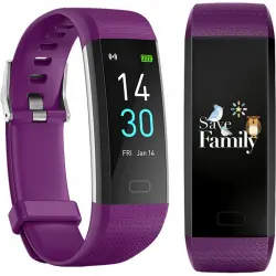 SaveFamily Kids Band Pulsera de Actividad Infantil Morada