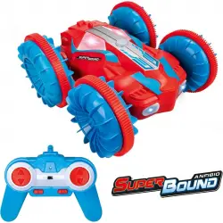 Xtrem Raiders Superbound Coche Teledirigido Anfibio Reversible Off-Road
