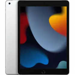 APPLE iPad (2021 9ª gen) 64 GB, Plata, WiFi + Cell, 10.2", Retina, Chip A13 Bionic, iPadOS