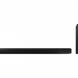 Barra de sonido - Samsung HW-Q60B/ZF, Bluetooth, Subwoofer Inalámbrico, 340 W, Dolby Atmos 3.1, Negro