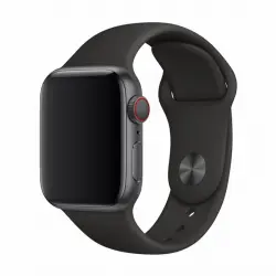 Devia Deluxe Sport Band Correa Deportiva Negra para Apple Watch 38/40mm